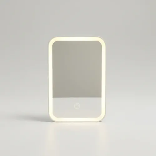 Espejo Con Luz Led Táctil 3 Tonos Ajustable Usb