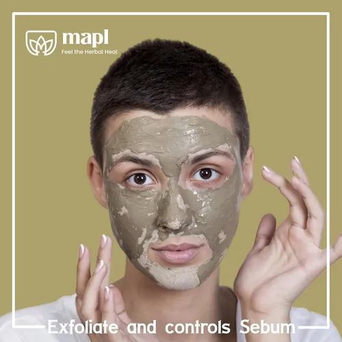 Máscara Facial Arcilla Multani Mitti Mapl 200 G