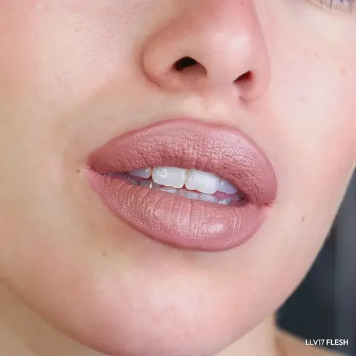 Labial Liquido Efecto Volumen Acabado Mate Idraet Color Flesh