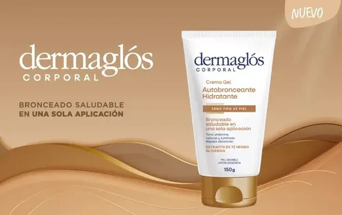 Dermaglós Corporal Autobronceante Crema Gel Hidratante 150g