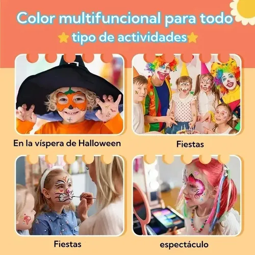 Kit De Paleta De Maquillaje For Rostro Y Cuerpo De 26 Color