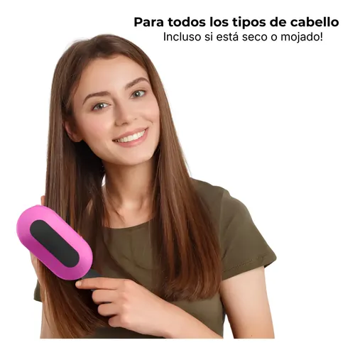 Cepillo Para Pelo Desenreda Sin Tirones Cabello Seco Húmedo