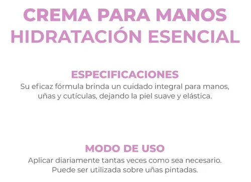 Dermaglos Crema Para Manos Hidratación Esencial X50gr Fragancia Neutro