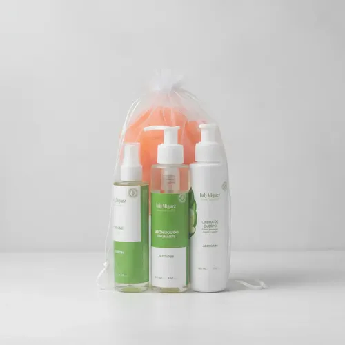 Regalo Kit Tuly Miguez Jabon Crema Perfume Cuerpo Jazmines