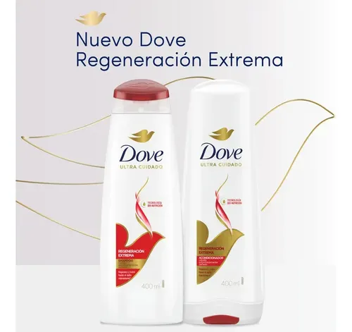 Shampoo Dove Regeneración Extrema 200 Ml