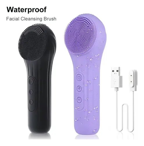 Cepillo Limpiador Facial Recargable Sonic, Impermeable