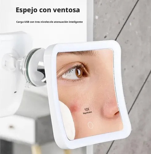 Espejo De Maquillaje Con Aumento De 10x – Espejo De Vanity