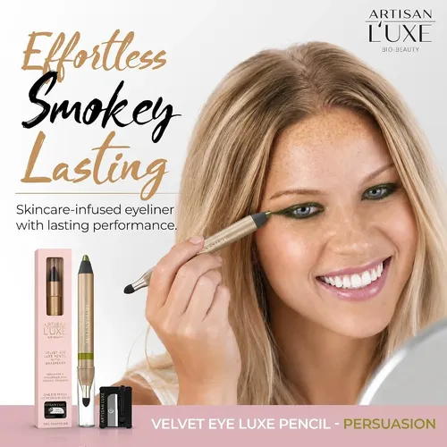 Delineador Velvet Jumbo Olive Green L’uxe Beauty