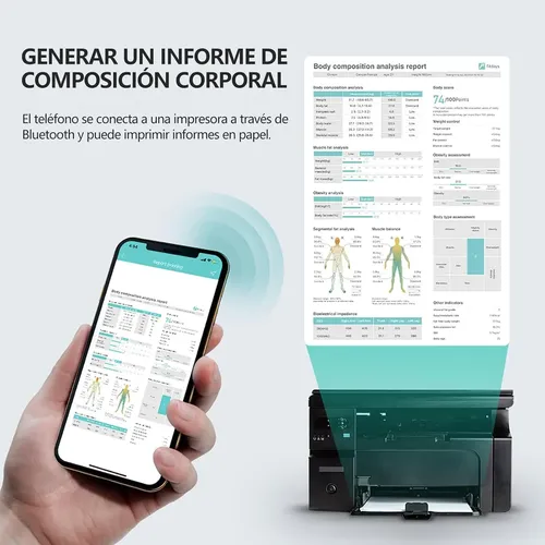 Báscula Inteligente  Corporal De 8 Electrodos,28 Datos