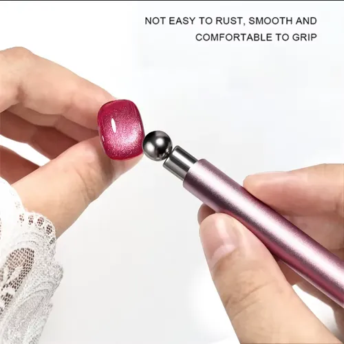 Imán Para Uñas Efecto Aura Para Esmalte Cat Eye Profesional
