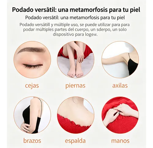Depilador Eléctrico De Cejas, Lápiz Recortador Unisex