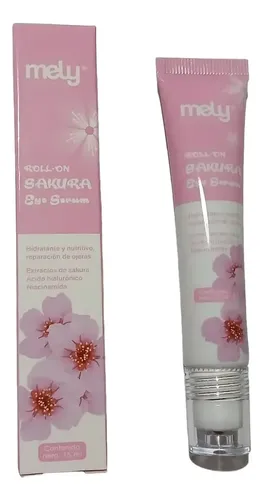 Sérum Contorno De Ojos Roll-on Mely Sakura 15ml Todo Tipo De Piel Día/noche