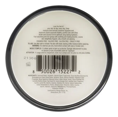Manteca Corporal De Escualano 177 Ml Now Beauty