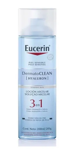 Agua Micelar Eucerin Dermatoclean Limpiadora 3 En 1 X 200ml