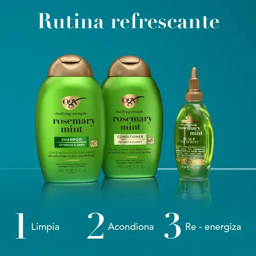 Shampoo Rosemary Mint X385ml Ogx