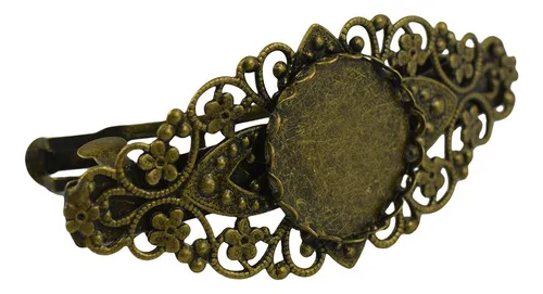 2pcs Adorno Del Cabellero Barrette Floral Francés Clip .