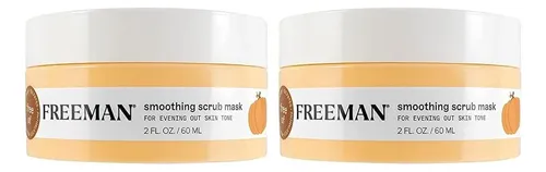 Mascarilla Exfoliante Freeman 2×60 Ml Calabaza Aha Vegana