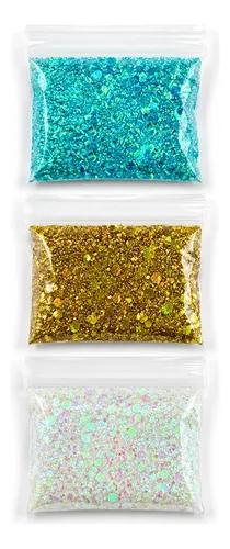 Set Glitter Bar Argentina Kit Maquillaje Artístico Mundial
