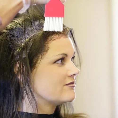 Cepillos Peines Para Teñir Cabello Negro Rosa 2 Pzas