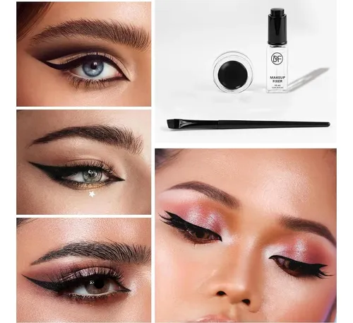 Activador De Pigmentos De Maquillaje Con Gel De Delineador