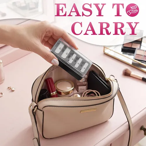 Sacapuntas Para Maquillaje 5 Orificios Portátil