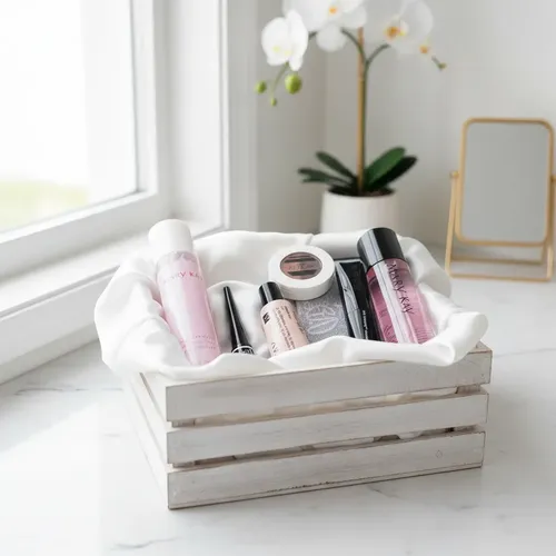 Regalo Mujer Mary Kay. Box De Maquillaje+ Regalo Espejo