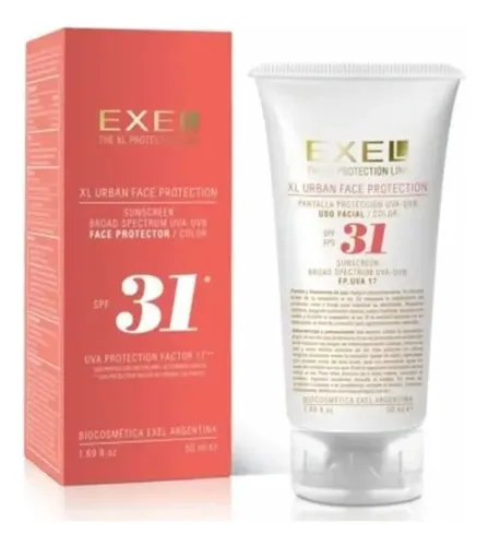 Protector Solar Facial Color Exel Urban Fps 31 Antiage 50ml