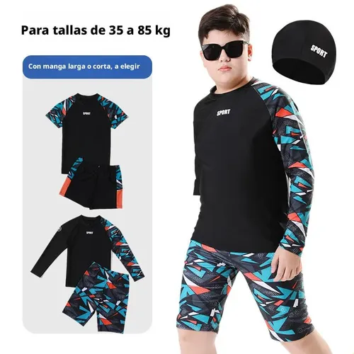 Trajes De Baño, Bañadores Y Gorros De Natación Para Niños Y