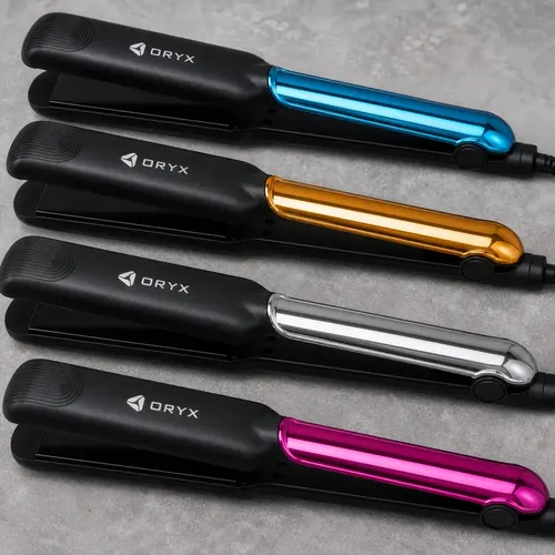 Plancha Planchita De Pelo Cerámica Para Alisado Y Peinado