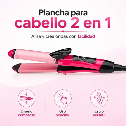 Pinzas Rizadoras Sin Daño Para Peinado Diario
