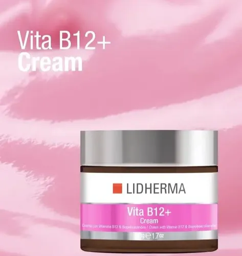 Vita B12+ Crema Hidratante Antioxidante Lidherma X50g Momento de aplicación Día/Noche Tipo de piel Todo tipo de piel