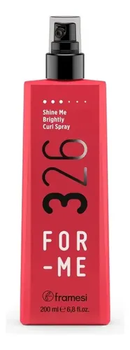 Spray Shine Me Brightly Framesi 326 Hidratacion Y Brillo