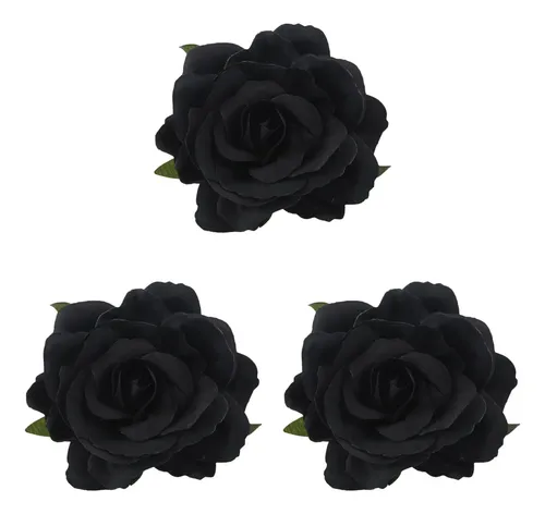 Broche Para El Pelo Con Forma De Flor De Seda, 3 Unidades