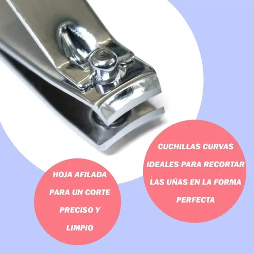 Caja X 12 Cortaúñas Trim Acero Calidad Reforzado Grandes