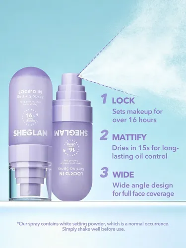 Spray Fijador De Maquillaje Lock’d Sheglam