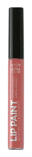 Labial Avon SemiMatte Hidratante Lip Paint color candy pink