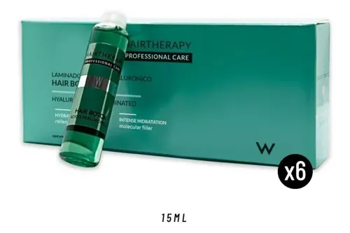 Hair Therapy Hair Botox Ampollas 15 Ml X 6 Und Hidratante