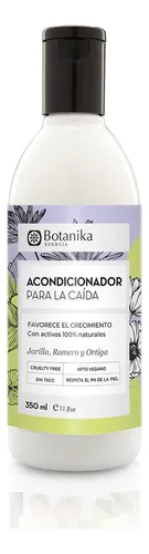 Acondicionador Para La Caída Botanika Jarilla, Romero 350ml
