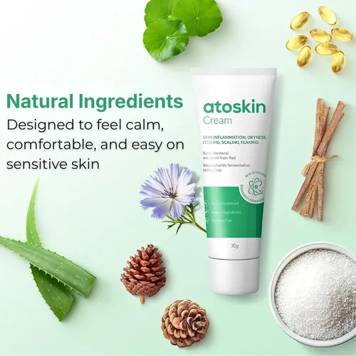 Crema Atoskin Para Eczema Y Dermatitis Con Manteca De