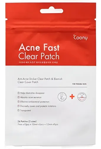 Coony Acne Fast Clear Patch 24 Parches