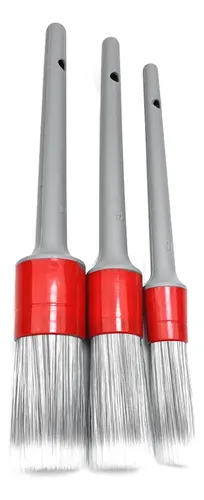 Juego De Brochas Sintéticas Supersuaves Para Detalles Con Ma