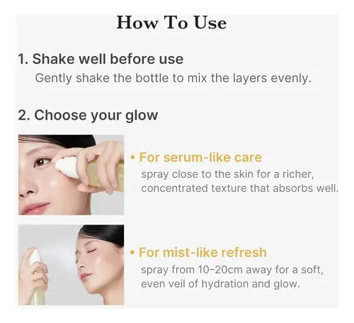 Medicube Kojic Acid Turmeric Vitamin Gold Jelly Mist Serum Todo Tipo De Piel Día/noche