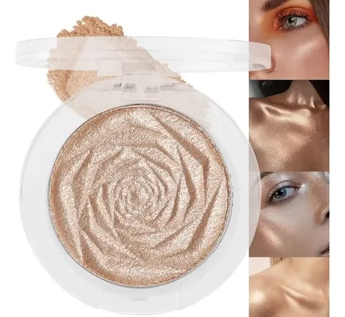 Iluminador Facial Evpct Champagne Gold Con Purpurina