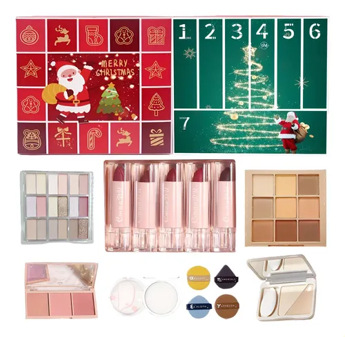 Navidad Kits De Maquillaje Un Conjunto Completo De Maquillaj