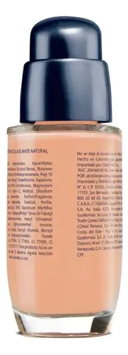 Base de Maquillaje Mate Natural Tono Arena Vogue
