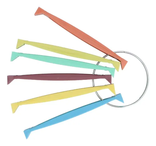 Juego De Peines Fin Comb Fcr6, Varios Tamaños, Mantenimiento