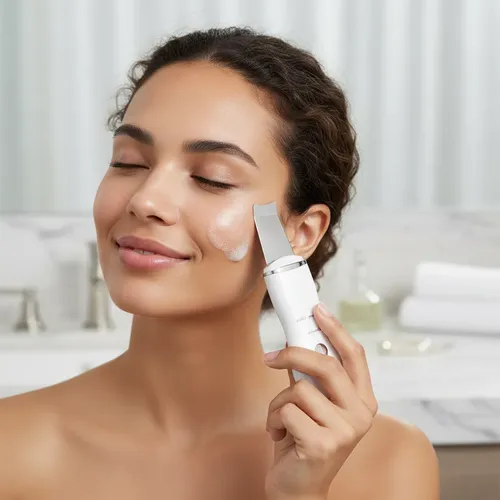 Limpiador Facial Ultrasónico Rostro Eléctrico Recargable