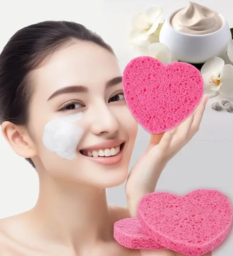 Caa 50 Esponjas Faciales Comprimidas, Celulosa Cosmética