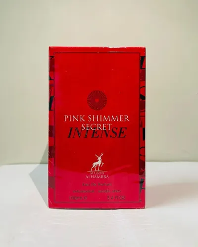 Perfume Alhambra Pink Shimmer Intense 100ml Floral Frutal Mujer