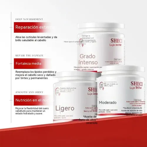 Mascarilla Capilar Reparadora Suave Para Cabello Dañado, Opa